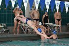 Swimming vs Babson  Wheaton College Swimming & Diving vs Babson College. - Photo By: KEITH NORDSTROM : Wheaton, Swimming